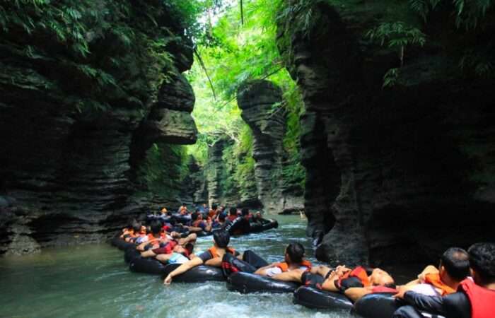 River tubing santirah pangandaran