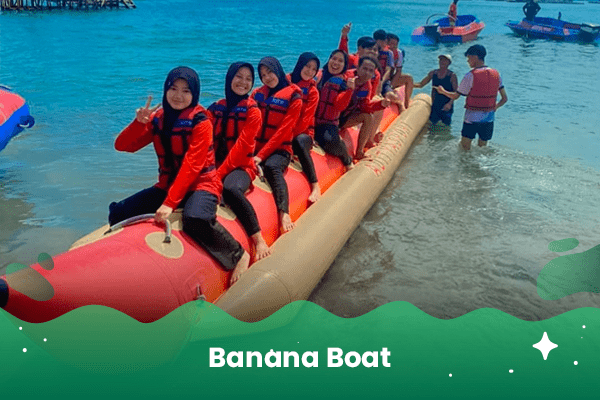 Banana boat Pangandaran